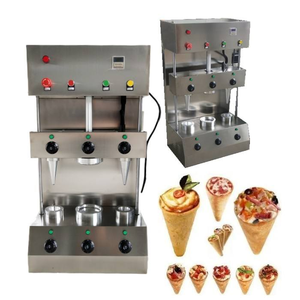 Nouvelle machine à glaces et à pizzas en forme de cône électrique commerciale, portable, facile à utiliser, en acier inoxydable 304 - Product Image 5