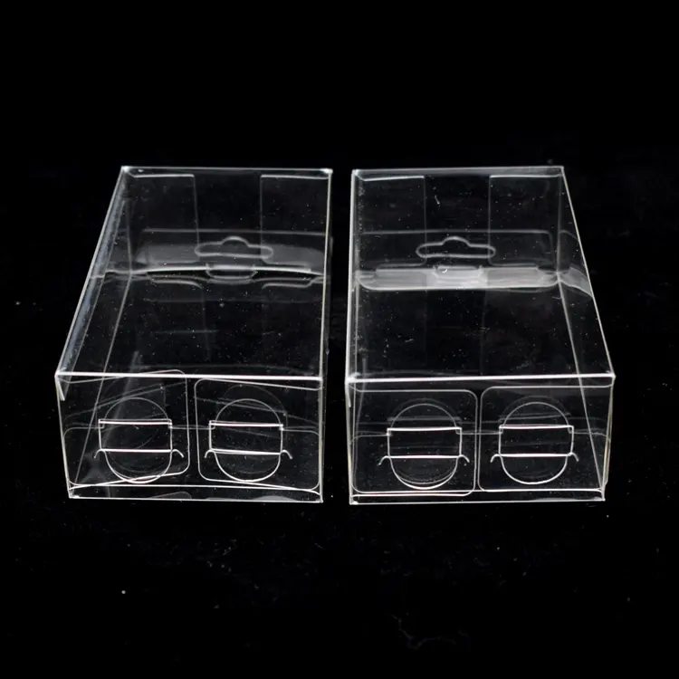 Embalaje de caja de plástico transparente de alta calidad Embalaje de caja transparente cosmética
