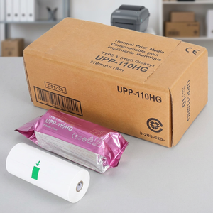 Fabricant de premier plan – Rouleaux de papier thermique personnalisés pour caisse enregistreuse, 110 mm x 20 m/18 m, 100 % pâte de bois, 48-80 g/m², blanc - Product Image 3