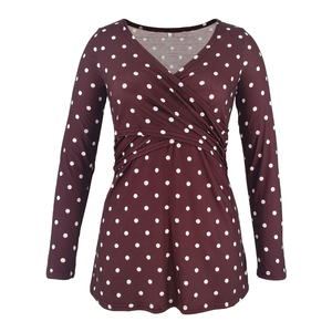 Hot bán cho wholesalepregnant TEE thường dài T-Shirt quần áo thai sản - Product Image 4