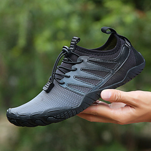 Chaussures d'eau unisexes, dessus en mesh, semelle en caoutchouc, séchage rapide, plage, natation, randonnée, chaussures de sport d'extérieur - Product Image 1