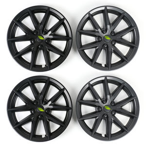 Cubierta de rueda para Tesla Model 3, <span class=keywords><strong>18</strong></span> <span class=keywords><strong>pulgadas</strong></span>, color negro mate, compatible con mejora (4 Uds.), estilo AMG, 2013-2018, Modelo 3 - Product Image 1
