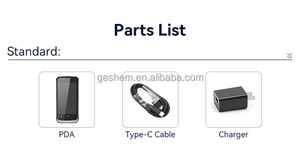 Geshem Nfc Zebra Stock portátil Robuste Handheld Wifi Ruggedized Gps Industrial Barcode Scanner Huella digital Robusto Android Pdas - Product Image 6