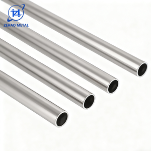 <span class=keywords><strong>Tube</strong></span> en zirconium en stock, qualité R60702, supportant la découpe, le pliage, la soudure, traitement personnalisé selon dessin, prix au kg - Product Image 2