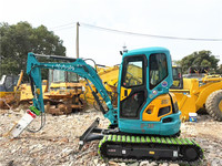 Mini-excavatrice d'occasion avec attache rapide, chenilles en caoutchouc, marteau hydraulique, excavatrice U-35, excavatrice 3,5 tonnes, 3 tonnes, U35, U55