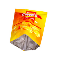 Emballage alimentaire avec logo personnalisé Sac en plastique hermétique en forme d'oreiller Sacs Sachet d'emballage en aluminium pour croustilles de pomme de terre