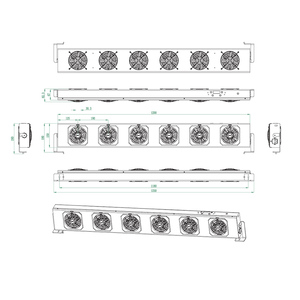 Ventilador Ionizador de Aire de Alta Frecuencia KF-120AR, Eliminador de Electricidad Estática, Ventilador de Escritorio Industrial - Product Image 5