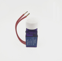 Interrupteur variateur de lumière LED à bouton-poussoir pour lampe à découpage latéral