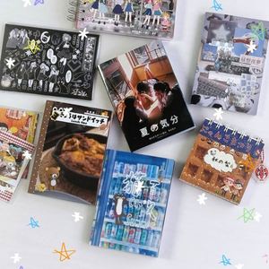 Livre d'autocollants créatifs colorés, matériel décoratif DIY, autocollants INS Wind pour enfants - Product Image 6