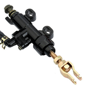 Rear Brake Booster Pump With <b>Cup</b> <b>One</b> Piece Hydraulic Foot Brake For Off-road Motorcycle Aluminum Alloy MP-1075-BK - Product Image 4