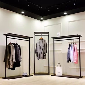 Exhibidores de Ropa de Alta Calidad en Oferta, Estantes para Ropa de Hombre y Mujer para <span class=keywords><strong>Tiendas</strong></span> de Ropa - Product Image 3