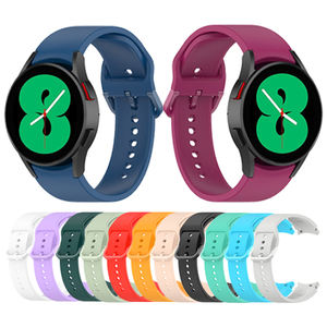 Bracelet en silicone 20mm pour <span class=keywords><strong>Samsung</strong></span> Galaxy Watch4 <span class=keywords><strong>Classic</strong></span> 46 42mm Bracelet de remplacement Galaxy <span class=keywords><strong>Watch</strong></span> <span class=keywords><strong>4</strong></span> <span class=keywords><strong>40</strong></span> 44 <span class=keywords><strong>mm</strong></span> Bracelet Sport - Product Image 1