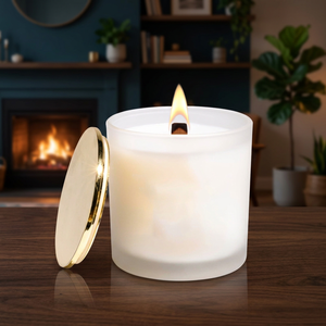 Frascos de Vidrio de Lujo para Velas Aromáticas, con Logotipo Personalizado, Etiqueta Privada, Ecológicos, Resistentes al Calor, con Tapa Plana de Espejo, para Navidad - Product Image 3
