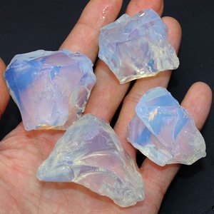 Đá Opal thô tự nhiên, đá quý thô, hình dạng không đều, dùng làm đồ thủ công, chữa bệnh Reiki, trang trí nhà cửa, bể cá - Product Image 3
