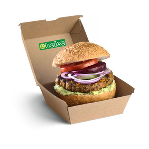 Scatola di hamburger di pollo per imballaggio patatine fritte in carta usa e getta in carta pollo fritto scatole per imballaggio cibo in carta Kraft personalizzate - Product Image 6