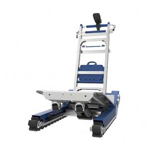 Chariot robuste, capacité de charge de 400 kg, monte-escaliers de 450 kg, chariot à main robuste, grande plateforme - Product Image 1