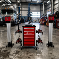 Vente en gros d'aligneurs de roues 3D REEALSE RS-TDI pour camions et autobus de grande taille, 250W, garantie d'un an