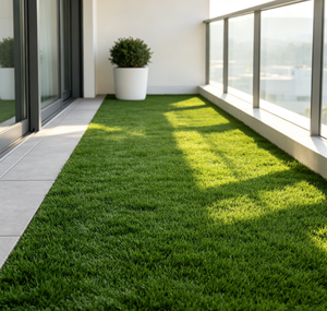 Césped Artificial de Alta Densidad para Paisajismo, Resistente a los Rayos UV, Césped Sintético Verde, Tapete de Césped Artificial para Jardín, Balcón, Patio Trasero - Product Image 4