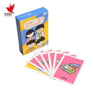 Jeu de cartes de questions pour adultes personnalisé en usine Emballage personnalisé et logo Carte Flash Impression Papier Jeu de cartes de famille par les fabricants - Product Image 5