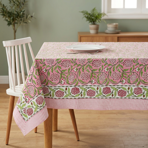 Khushboo Cotton 3mm Luxury Eco-Friendly Natural Style Floral Print Home Decoration Wedding Garden Party Table Cloth <b>Placemat</b> - Product Image 2