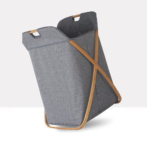 Collapsible <b>Laundry</b> Basket Oxford Cloth Rectangle Waterproof Bathroom Clothing Organizer <b>Standing</b> Type - Product Image 3