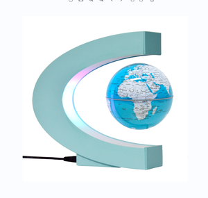 Globo Terrestre Rotante Fluttuante con Lampada, Espositore a Levitazione Magnetica - Product Image 6
