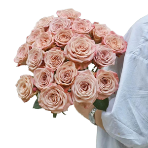 <span class=keywords><strong>Rosa</strong></span> Artificial de Tacto Natural D20, Rosas Blancas y Rosas de Seda, Decoración para el Día del Padre, Bodas, Hogar, Hotel, <span class=keywords><strong>Rosa</strong></span> de Tallo Largo - Product Image 1