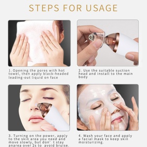 เครื่องดูดสิวเสี้ยนแบบใหม่ กำจัดสิวหัวดำ เครื่องทำความสะอาดผิวหน้าแบบเห็นภาพได้ ช่วยลดสิว - Product Image 6