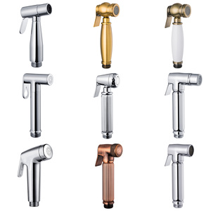 GEE-N Pulverizador de alta pressão de banheiro de latão cromado G1/2" Chuveiro muçulmano, bidé, vaso sanitário <span class=keywords><strong>Shattaf</strong></span>