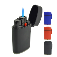 Briquet à flamme jet au gaz butane avec design personnalisé pour accessoires de fumeur – Très abordable