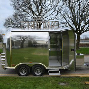 Carrito de Comida Móvil <span class=keywords><strong>Pequeño</strong></span> para Venta, Kiosco de Comida, Servicio de Catering, Helados, Totalmente Equipado, Carrito de Café, <span class=keywords><strong>Remolque</strong></span> de Comida en Venta - Product Image 3