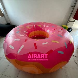 <strong>Inflatable</strong> Doughnut Shape Balloon,beach Party Ideas Giant Doughnut <strong>Ball</strong> for Advertising <strong>Inflatable</strong> - Product Image 6