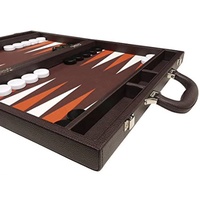 Ensembles de tournoi de luxe personnalisés pour les échecs et le backgammon Accessoires de jeu de dés de compétition durables