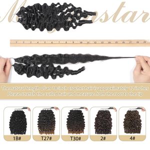 Extensions de cheveux bouclés birmans en gros d'usine, sans perte ni nœuds, mèches de cheveux humains au crochet, coiffage polyvalent pour usage quotidien - Product Image 4