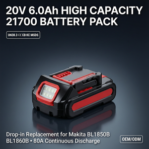 Paquete de Baterías de Iones de Litio OEM de 20 V y 1.5 Ah para Herramientas Eléctricas <span class=keywords><strong>Makita</strong></span> BL1815 BL1830, Repuesto para Taladro Inalámbrico, Batería 18650 5S - Product Image 1