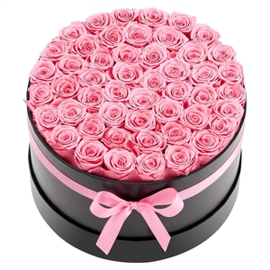 Flores Eternas 2025, Caja de 50 <span class=keywords><strong>Rosas</strong></span> Preservadas, Ramo Dulce Inmortal para Cumpleaños, San Valentín, Navidad, el Mejor Regalo - Product Image 4