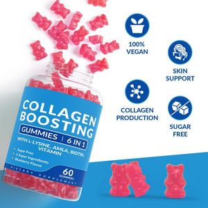 Gomitas estimuladoras de colágeno sin azúcar más vendidas con vitaminas, extracto de fruta <span class=keywords><strong>Amla</strong></span>, suplemento dietético para apoyar el crecimiento del cabello - Product Image 3