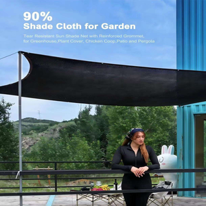 Filet d'ombrage en plastique tissé pour serre, 100% HDPE, robuste avec protection UV, pour l'agriculture ou les abris solaires anti-UV - Product Image 6