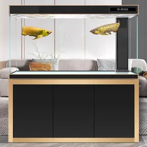 Visaquarium, een groot ecologisch geïntegreerd <span class=keywords><strong>aquarium</strong></span> voor siervissen met ultrahelder glas voor de woonkamer. Bestel met één klik. - Product Image 3