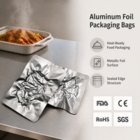 Sacs sous vide thermoscellés en aluminium de qualité alimentaire, haute barrière, taille personnalisée pour le stockage de viande et de snacks, sacs de conservation alimentaire