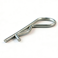 High Strength Galvanized R Clip Cotter Pin Rustproof Fastener for Automotive & Machinery Parts