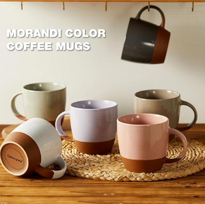 Mug à café en céramique de style dessin animé moderne, taille normale, pour les fêtes, passe au micro-ondes et au lave-vaisselle - Product Image 6