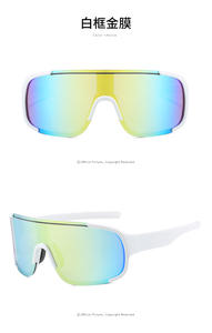 ZHIHENG 2024 alta calidad Original marca personalizada Logo correr gafas de sol deporte vidrio Unisex deporte gafas de sol lunettes de solei - Product Image 4