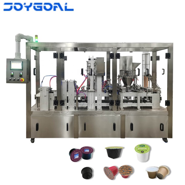 Capsule Production Equipment Coffee Capsule Manufacturing Machine Fill Machine Automatic Powder Pod High Capacity