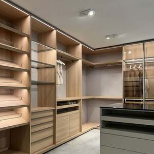 Armario Vestidor de Lujo para Hombre, Estilo Moderno, Plegable y Extensible, con Tablero HDF - Product Image 6