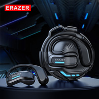 Casque Superhero X8 Nouveau pour 5.4, sans fil, double oreillette, type OWS, à crochet d'oreille, étanche IPX5, à conduction osseuse, faible latence, pour l'extérieur