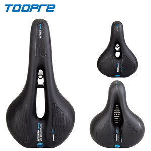 TOOPRE Super Soft PU Bicycle <strong>Seat</strong> Cushion Thickened Ventilated <strong>Mountain</strong> <strong>Bike</strong> Saddle with Reflective Shock Absorption <strong>Bike</strong> <strong>Seat</strong> - Product Image 5