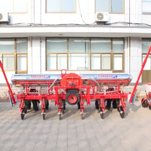 Nonghaha brand 8 rows 2BYQF-8 pneumatic precise corn , soybean planter, seeder, seed drill