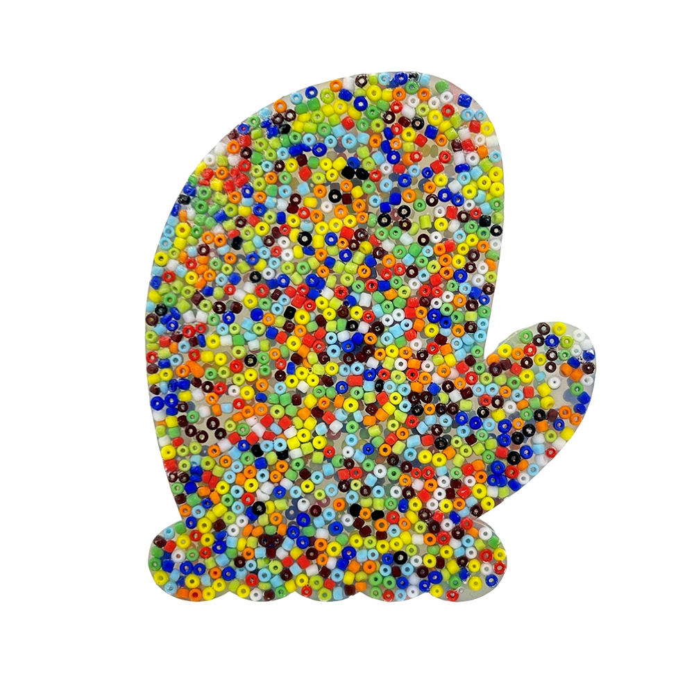 Gant multicolore