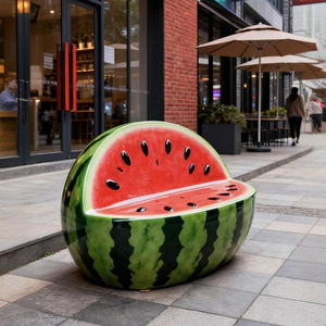 Silla de Fibra de Vidrio con Forma de Limón, Asiento Vibrante para Áreas Públicas, Silla de Fibra de Vidrio con Forma de Limón, Asiento Vibrante para Áreas Públicas - Product Image 4